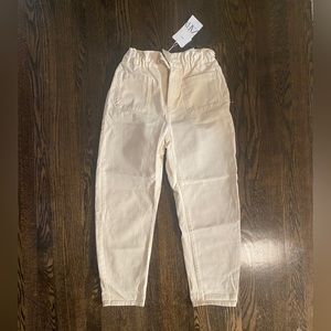 Zara denim baggy pants